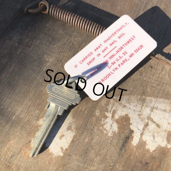 画像2: Vintage Motel Key Sheraton HOTEL #161 (B569) (2)