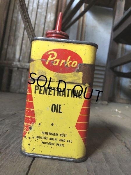 画像6: Vintage Oil Can Parko PENETRATING OIL (C506) (6)