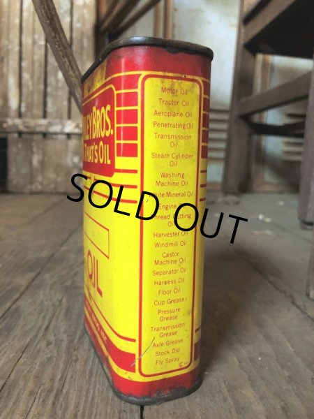 画像4: Vintage 1pt Oil Can RILEY BROS. That's Oil (C529)  (4)