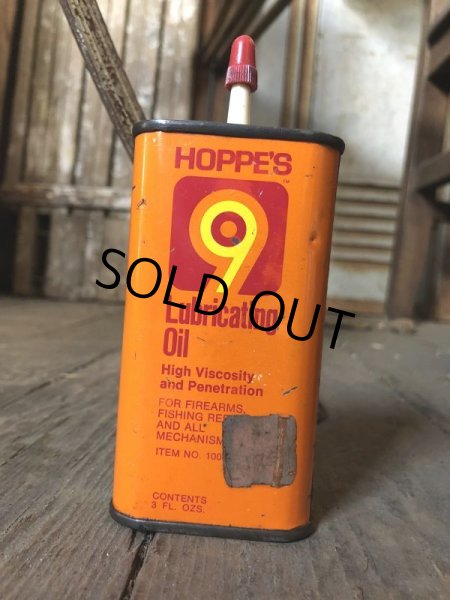 画像6: Vintage Oil Can HOPPE'S 9 Lubricating Oil (C509) (6)