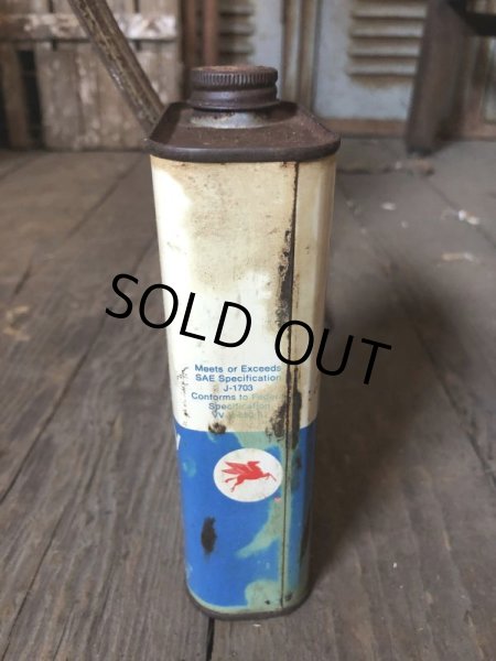 画像2: Vintage 1pt Oil Can Mobil (C527)  (2)