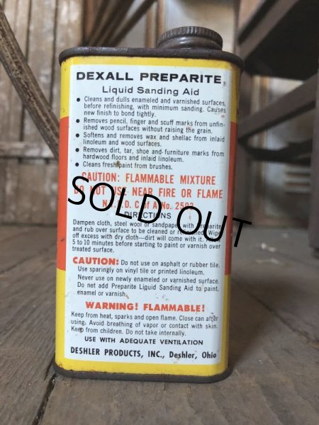 画像4: Vintage Oil Can Dexall Prepatite (C515) (4)
