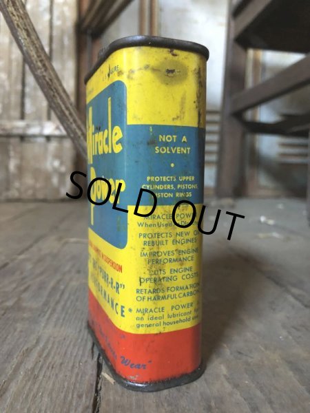 画像3: Vintage Oil Can Moracle Power (C514) (3)