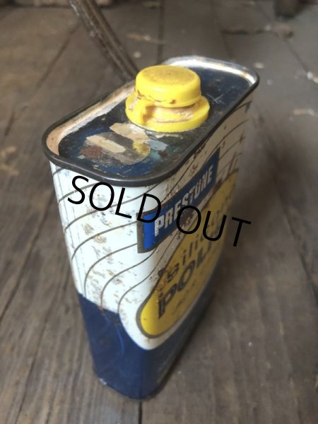 画像4: Vintage 1pt Oil Can PRESTONE Silicon Polish for Cars (C525)  (4)