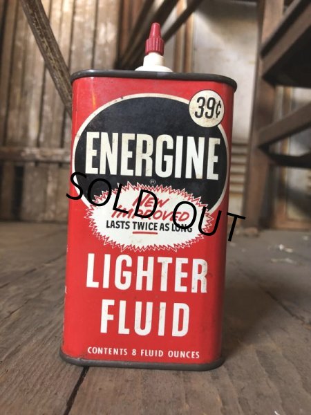 画像6: Vintage Oil Can ENERGINE Lighter Fluid (C505) (6)