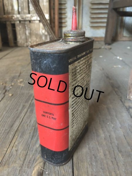 画像3: Vintage 1Pt Oil Can PLUMORE BELT Treatment (C503) (3)