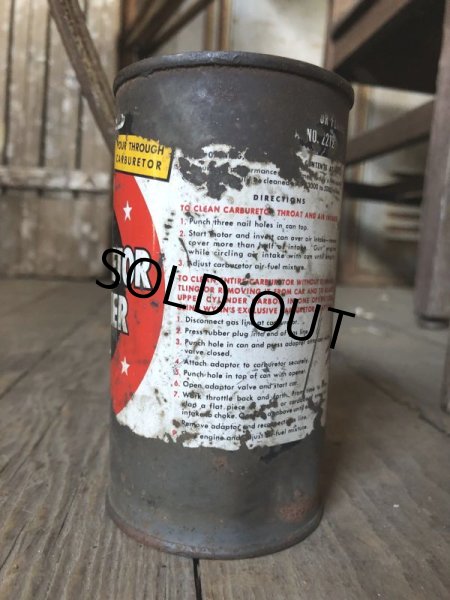 画像2: Vintage Can CARBURETOR CLEANER (C537)  (2)