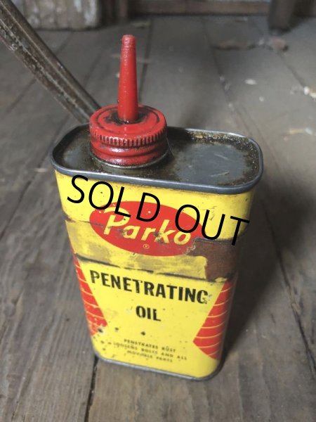 画像2: Vintage Oil Can Parko PENETRATING OIL (C506) (2)