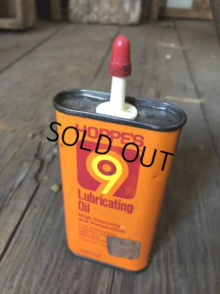 画像2: Vintage Oil Can HOPPE'S 9 Lubricating Oil (C509) (2)