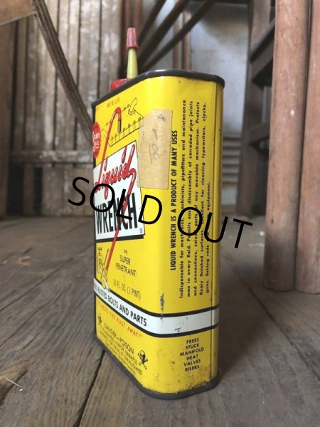 画像3: Vintage 1Pt Oil Can Liguid WRENCH (C502) (3)