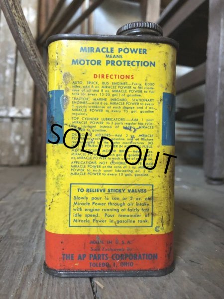 画像4: Vintage Oil Can Moracle Power (C514) (4)