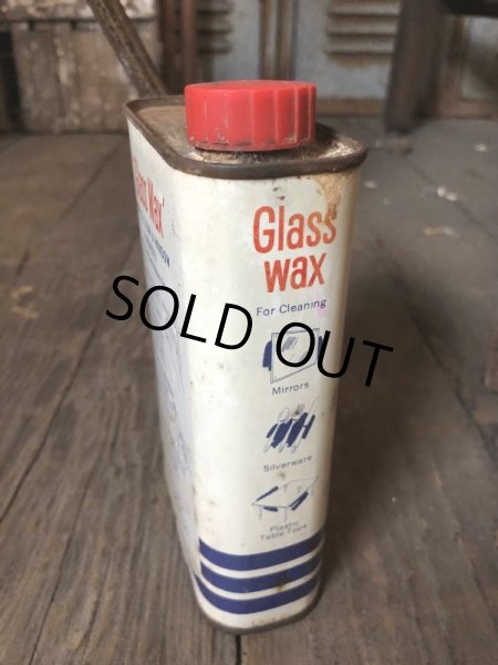 画像4: Vintage 1pt Can SOLD SEAL Glass Wax (C526)  (4)