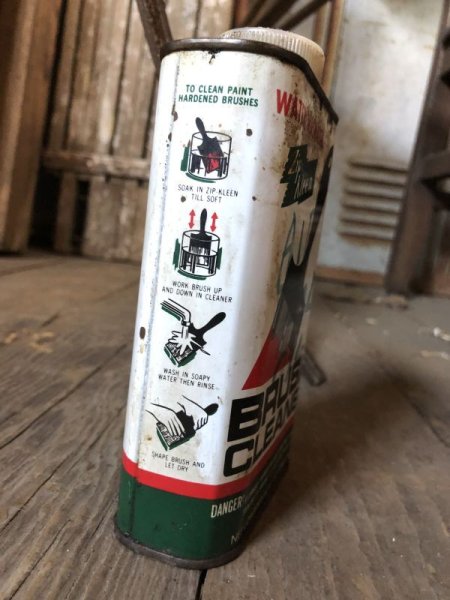 画像5: Vintage 1pt Can STAR BRONZE Brush Cleaner (C524)  (5)