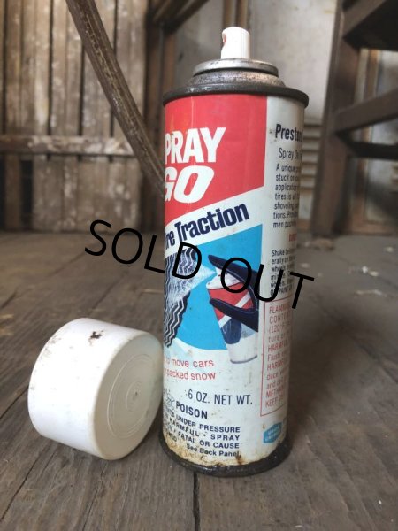 画像3: Vintage Spray Can PRESTONE Triples Tire Traction (C538)  (3)