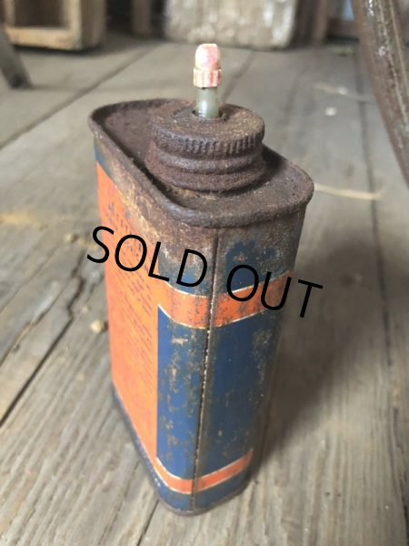 画像5: Vintage Oil Can ALLSTATE Rubber Lubricant (C504) (5)
