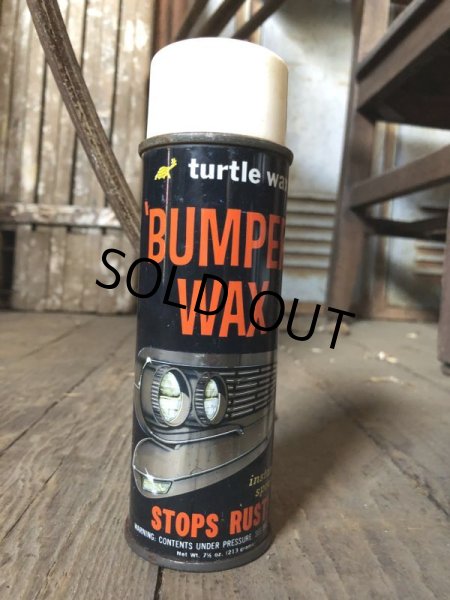 画像2: Vintage Spray Can turtle wax BUMPER WAX (C539)  (2)