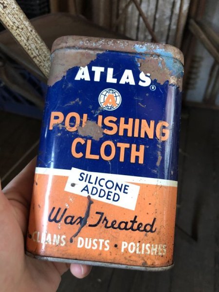 画像1: Vintage Can ATLAS Poliching Cloth (C512) (1)
