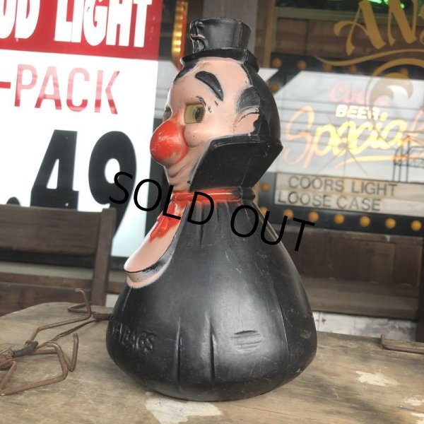 画像2: 60s Vintage Mr Money Bags Coin Bank (B548) (2)