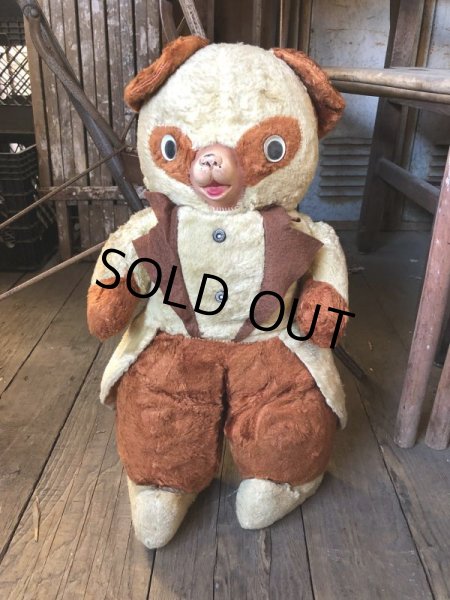 画像2: Vintage Plush Doll Panda Bear BIG SIZE 50cm (B591） (2)