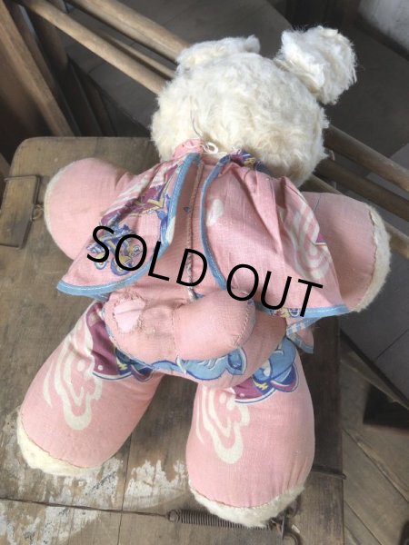 画像9: Vintage Plush Doll Bunny 23cm (B587） (9)