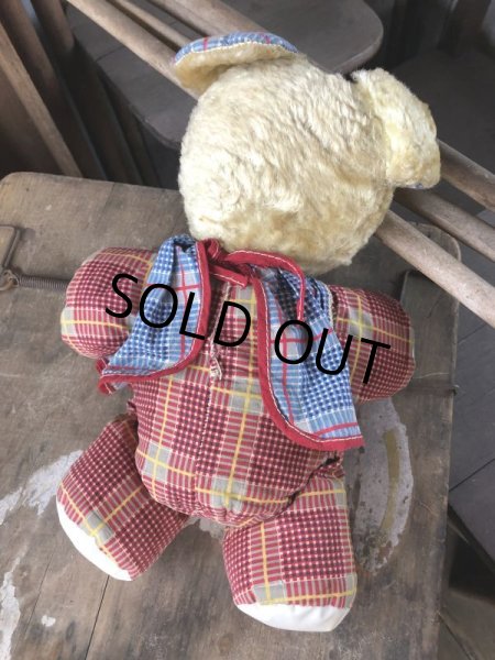 画像7: Vintage Celluloid Nose Doll Bear 22cm (B589） (7)