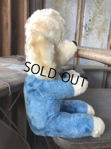 画像4: Vintage Plush Doll Poodle 25cm (B584） (4)