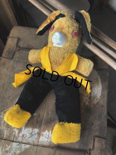 画像9: Vintage Celluloid Nose Doll Bunny 34cm (B585） (9)