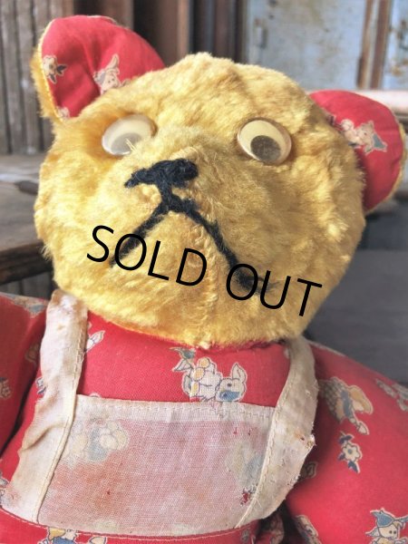 画像4: Vintage Plush Doll Teddy Bear 23cm (B586） (4)