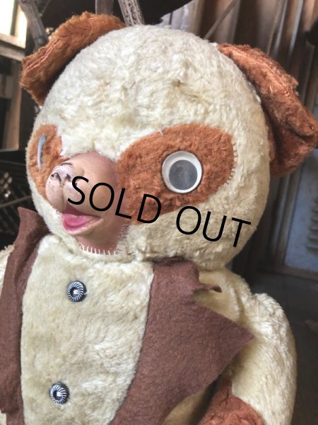 画像5: Vintage Plush Doll Panda Bear BIG SIZE 50cm (B591） (5)