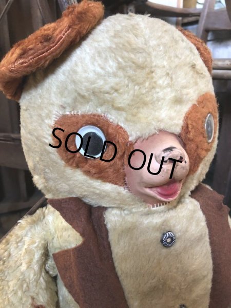 画像3: Vintage Plush Doll Panda Bear BIG SIZE 50cm (B591） (3)