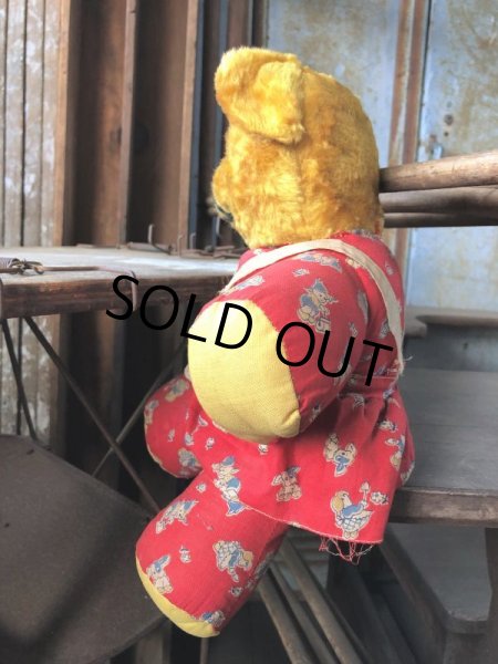 画像6: Vintage Plush Doll Teddy Bear 23cm (B586） (6)