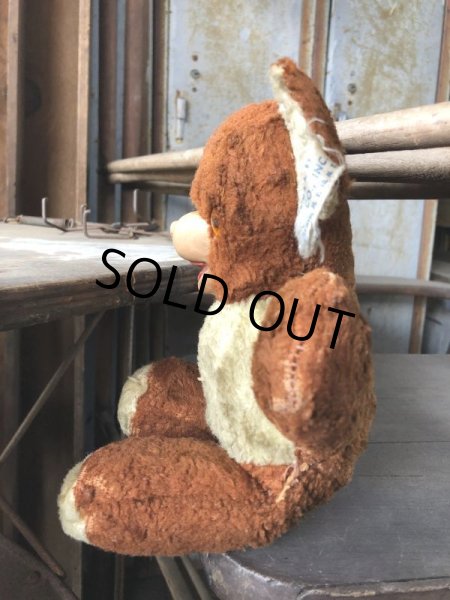 画像7: Vintage Rubber Nose Doll Bear 18cm (B582） (7)