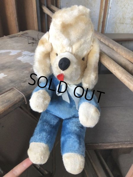 画像6: Vintage Plush Doll Poodle 25cm (B584） (6)