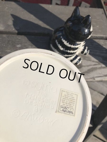 画像6: Vintage B Kliban Cats in Top Hat Trinket Jar (B595) (6)