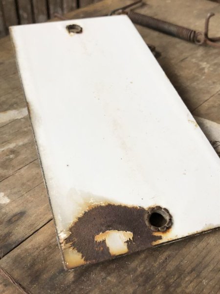 画像3: Vintage BELL SYSTEM Porcelain Sign Underground Telephone Cable DO NOT DISTURB (B599) (3)