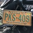 画像1: 70s Vintage American License Number Plate / ARIZONA PKS 409 (B617) (1)