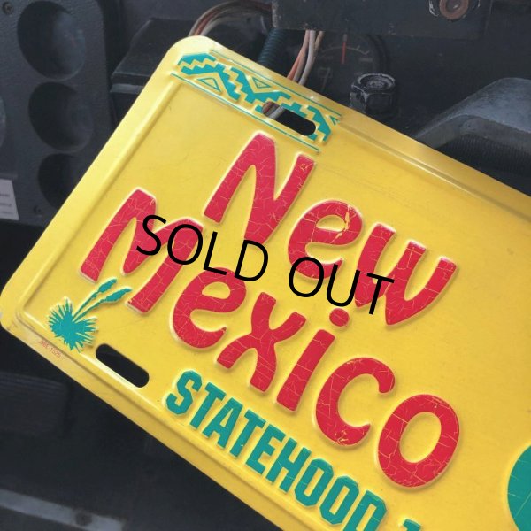 画像3: 90s Vintage American License Number Plate / New Mexico ROUTE66 (B604) (3)