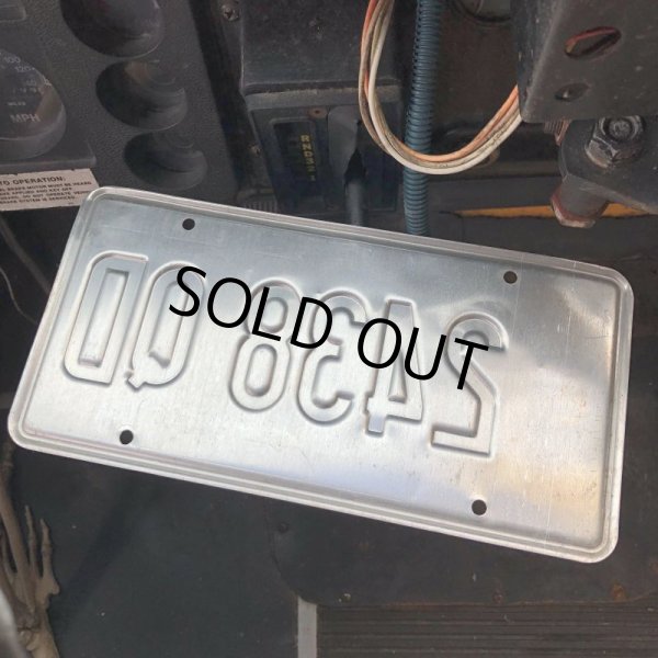 画像3: 00s Vintage American License Number Plate / MAINE 2438 QD (B607) (3)