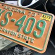 画像3: 70s Vintage American License Number Plate / ARIZONA PKS 409 (B617) (3)