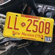 画像1: 90s Vintage American License Number Plate / New Mexico USA LL 2508 (B622) (1)