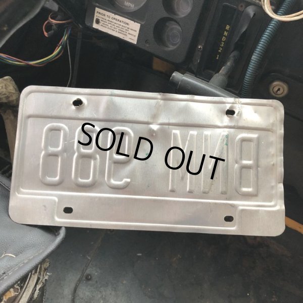 画像3: 90s Vintage American License Number Plate / Vermont BNM 988 (B600) (3)