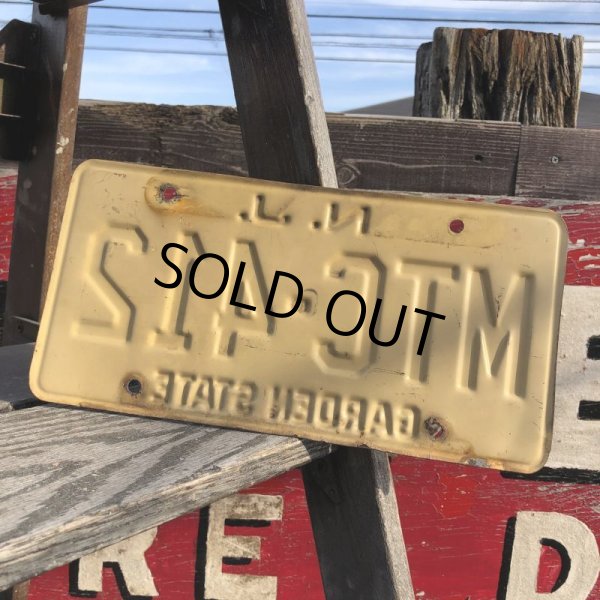 画像3: Vintage American License Number Plate / N.J MTC 412 (B636) (3)