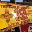 画像2: 40s Vintage American License Number Plate / NEW MEXICO 359 (B628) (2)