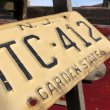 画像2: Vintage American License Number Plate / N.J MTC 412 (B636) (2)