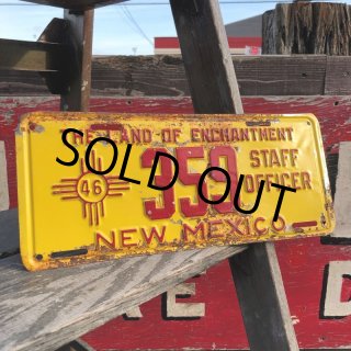 アメリカンヴィンテージ ナンバープレート ニューメキシコ NEW MEXICO