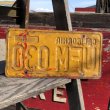 画像5: 50s Vintage American License Number Plate / 56 CALIFORNIA UFM 030 (B634) (5)