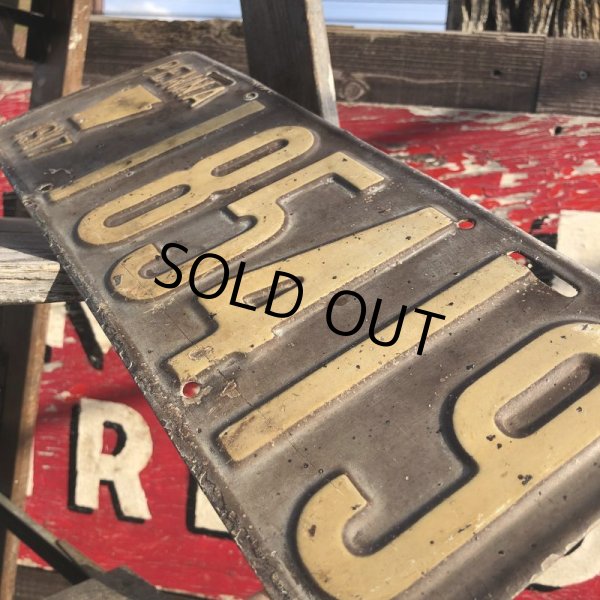 画像4: 10s Vintage American License Number Plate / PENNA 1917 185419 (B642) (4)