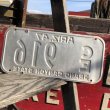 画像3: 40s Vintage American License Number Plate / ARIZ CE 916 (B632) (3)