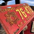 画像3: 40s Vintage American License Number Plate / 76-478 NEW MEXICO (B629) (3)