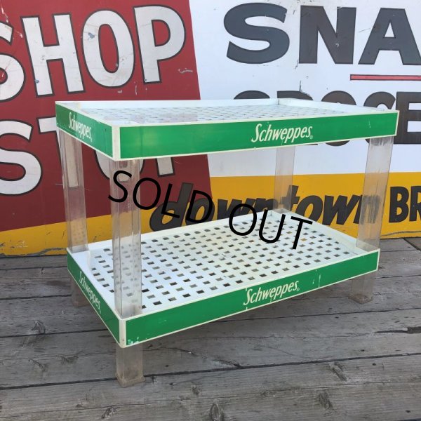 画像7: Schweppes Soda Advertising Store Display Shelf Shelving Unit Rack (B644) (7)